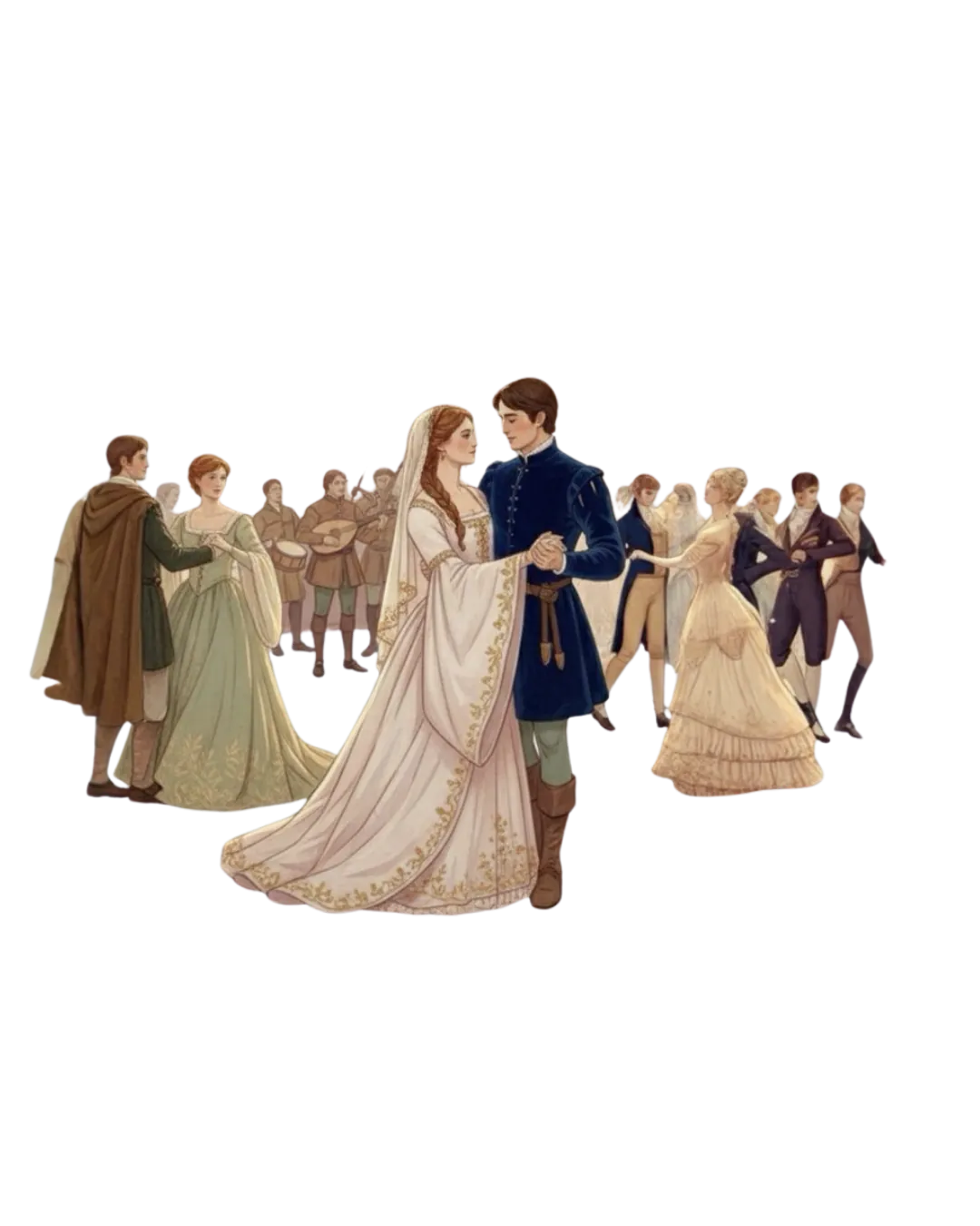 Isaac and Corine dancing
